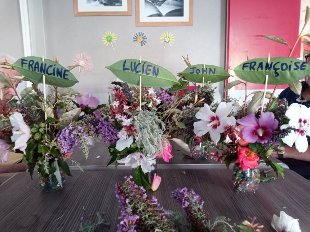 Atelier florale près de Beynat